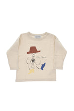 Babies Beige Graphic T-Shirt 1