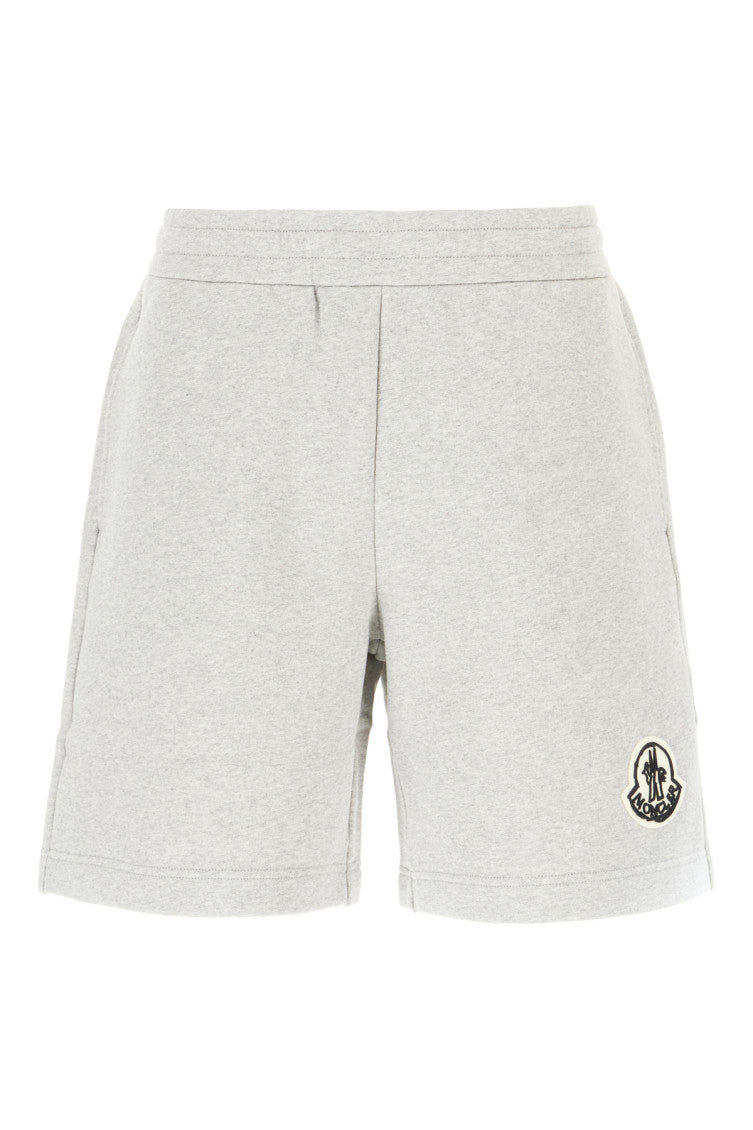 Light Grey Logo Shorts 1