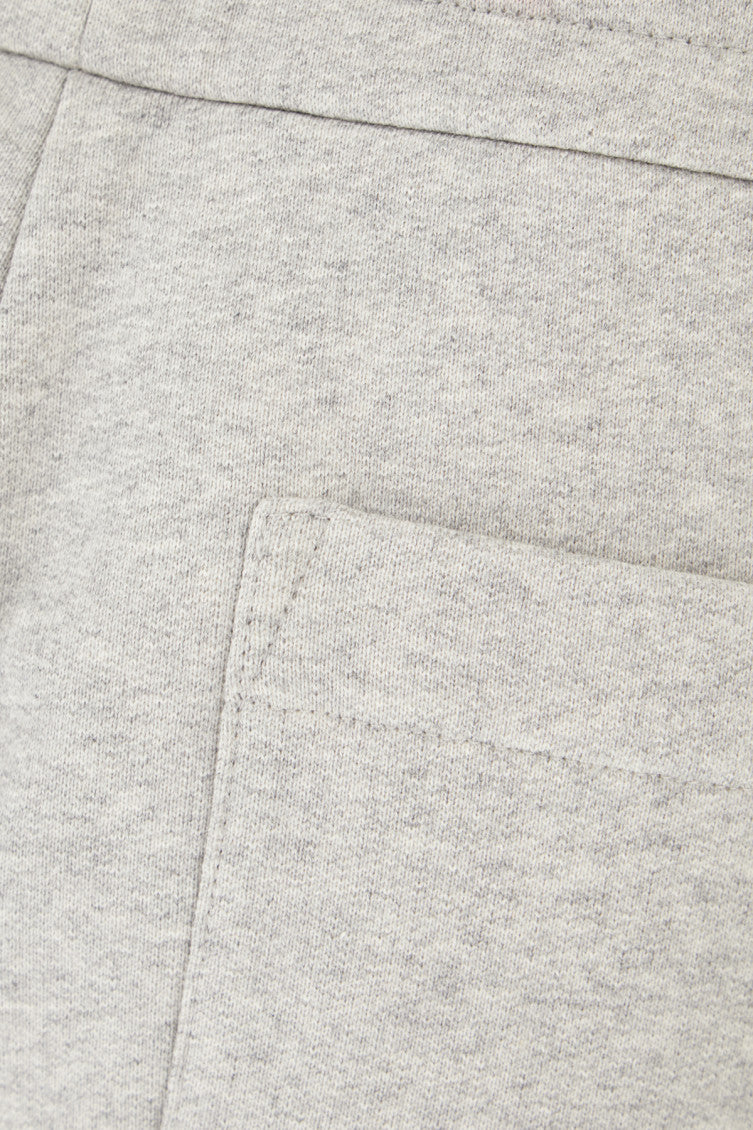 Light Grey Logo Shorts 3