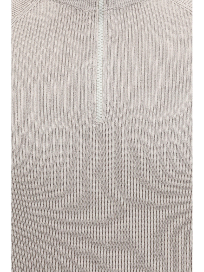 Light Grey Knitted Sweater 3