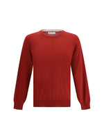 Red Crew Neck Sweater 1