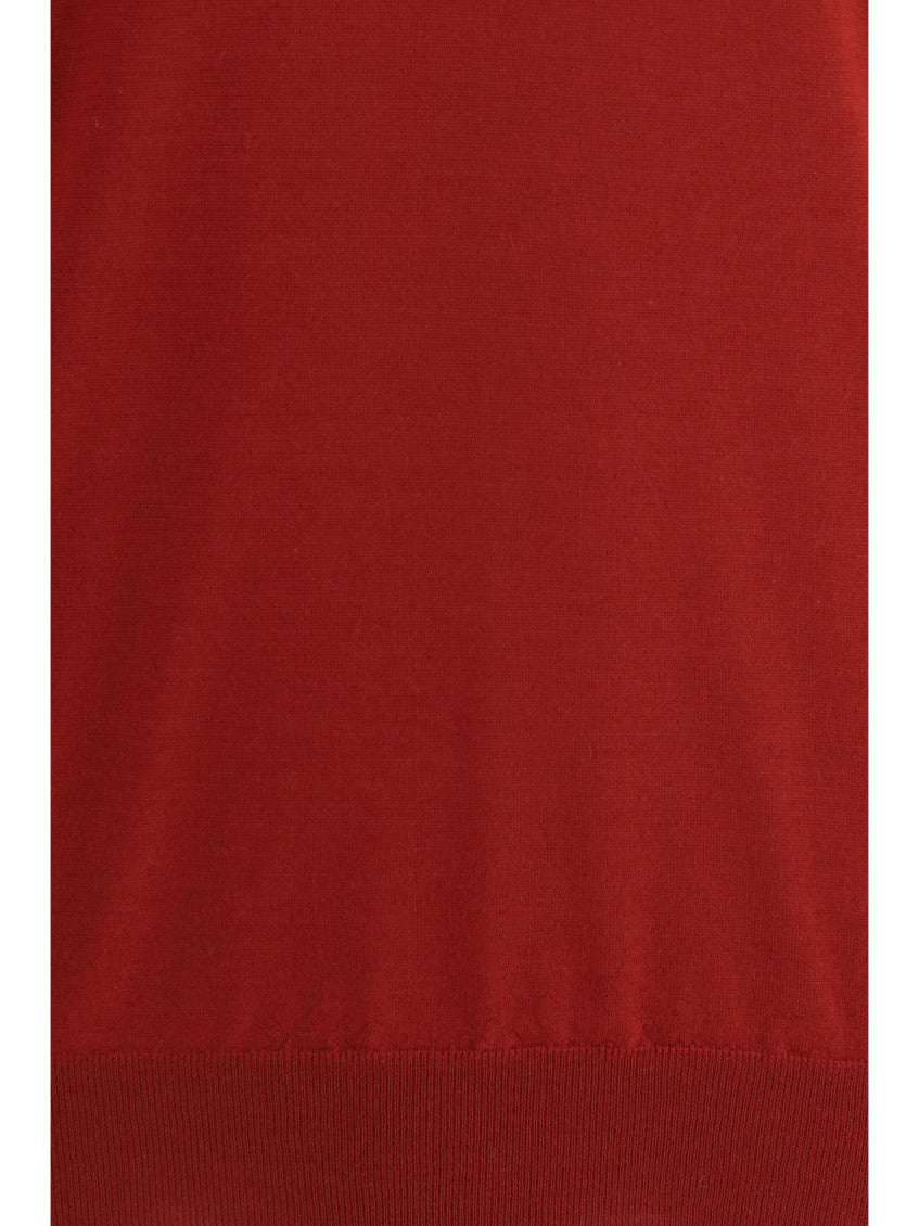 Red Crew Neck Sweater 3