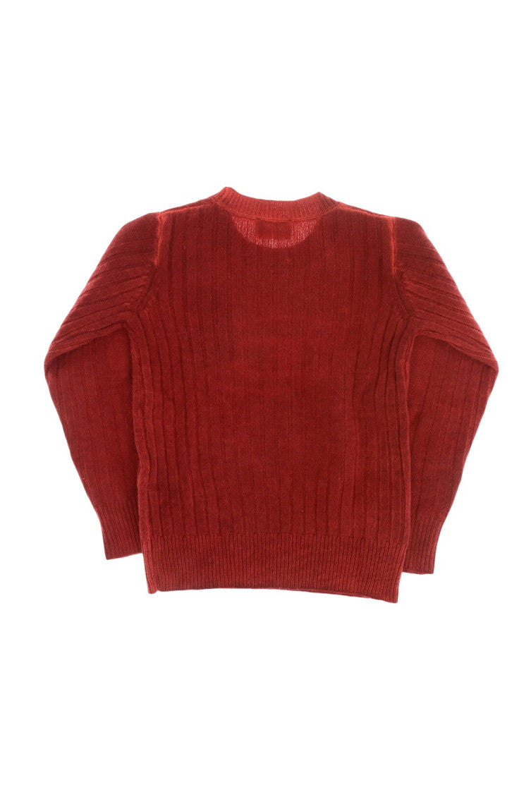 Boys Red Logo Sweater 3