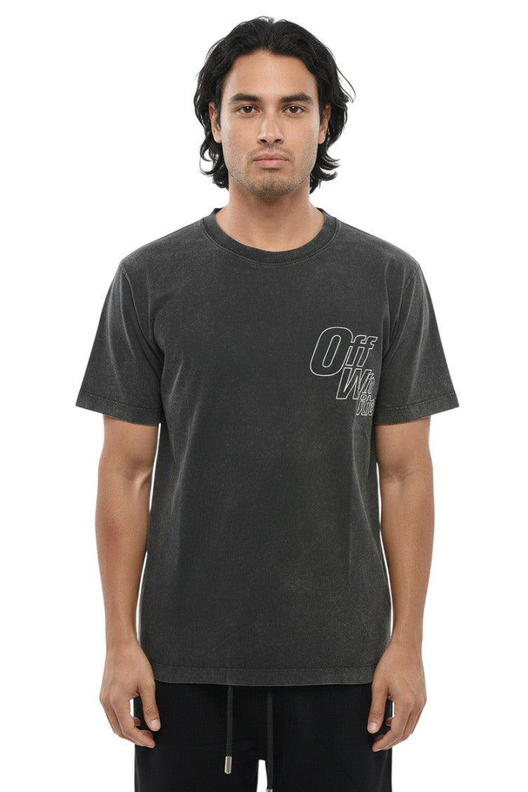 Dark Grey Crew Neck T-Shirt 1