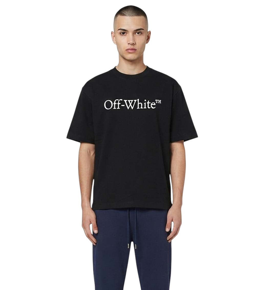 Black Logo Crew Neck T-Shirt 1
