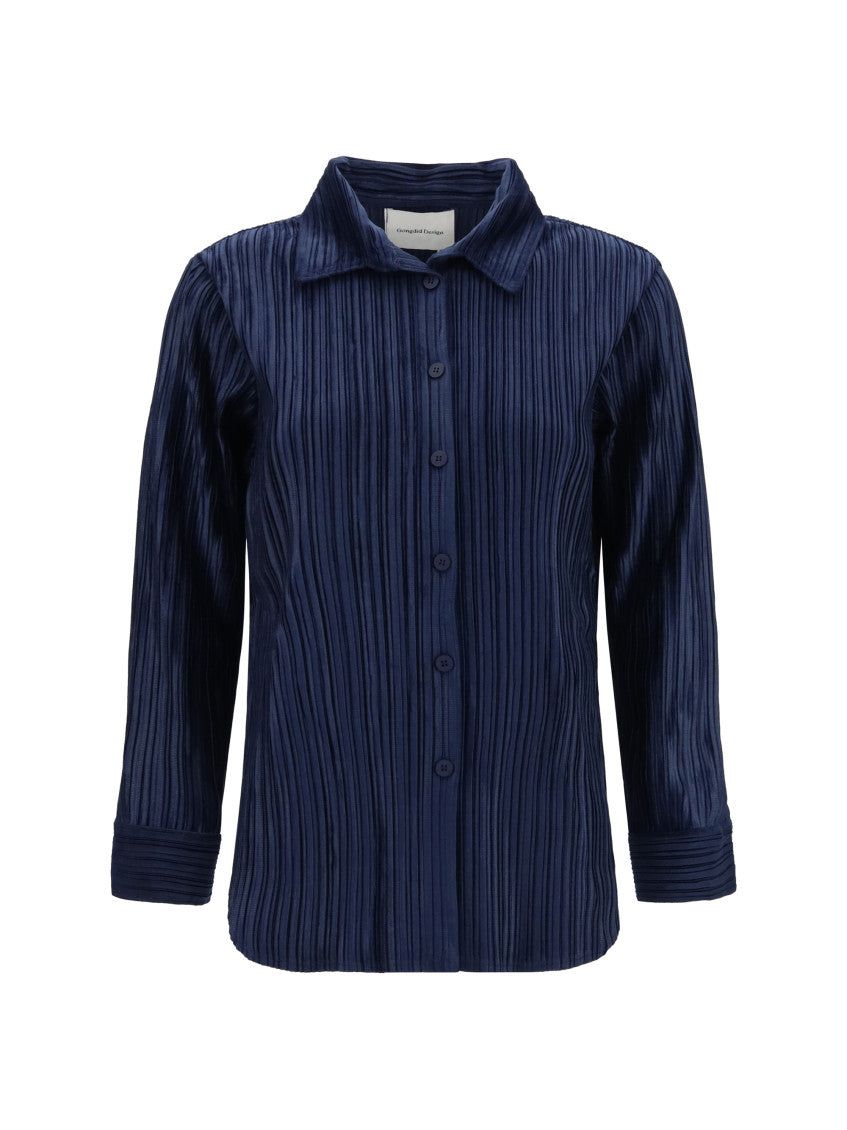 Blue Relaxed Stripes Shirt 1