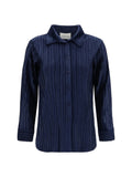 Blue Relaxed Stripes Shirt 1
