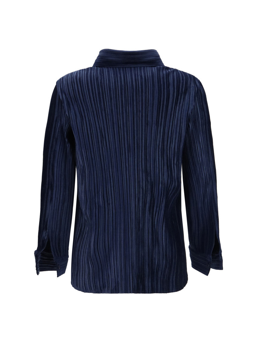 Blue Relaxed Stripes Shirt 2