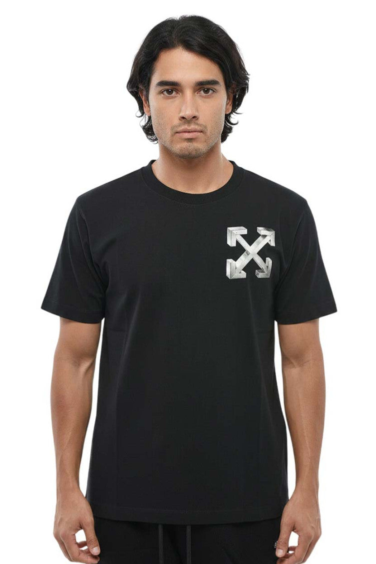 Black Crew Neck Logo T-Shirt 1