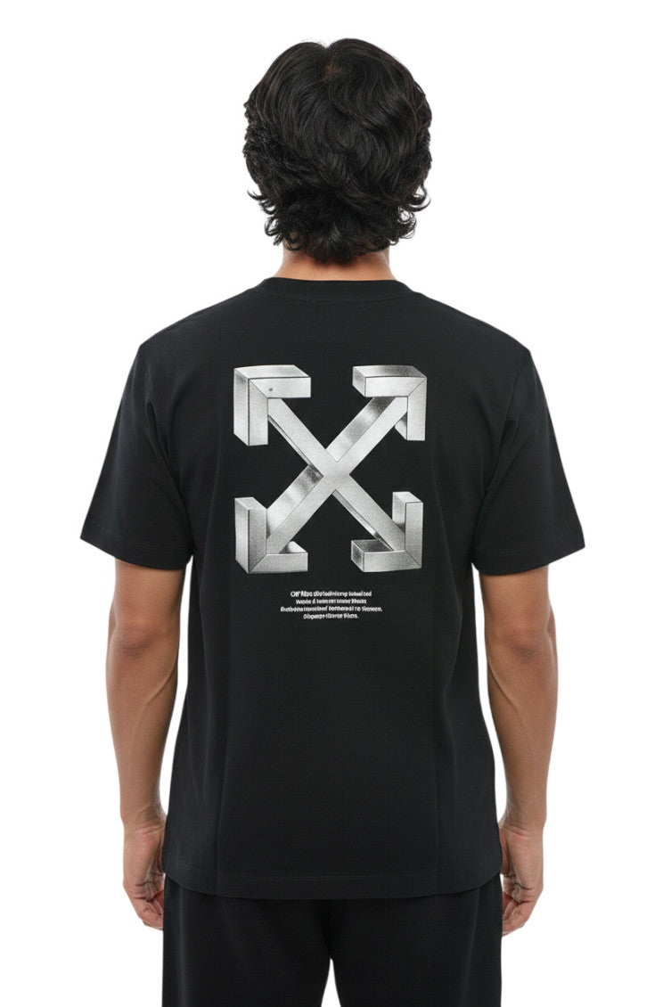 Black Crew Neck Logo T-Shirt 2