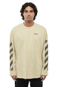 Light Beige Oversized T-Shirt 1