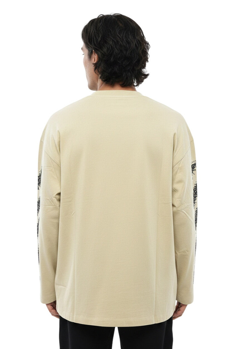 Light Beige Oversized T-Shirt 2