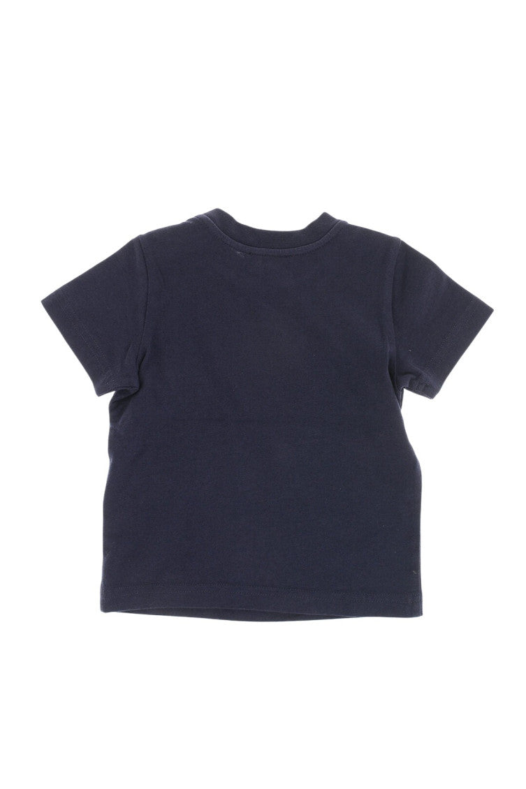 Baby Boys Navy Blue Graphic T-Shirt 2