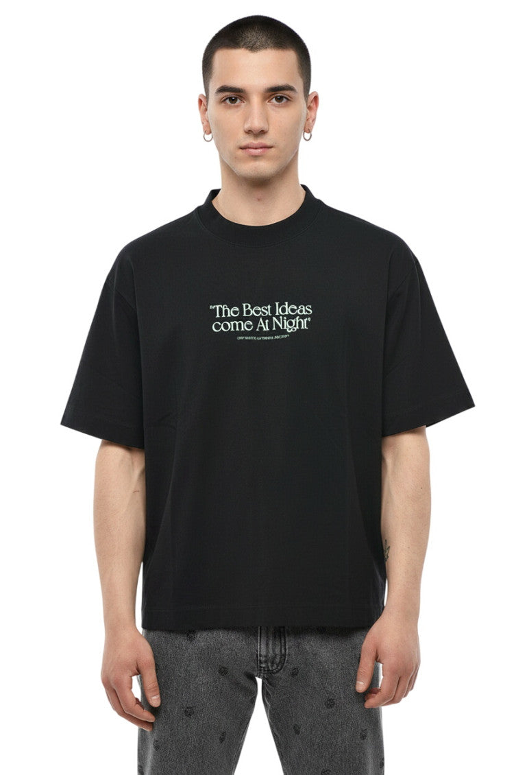 Black Crew Neck T-Shirt 1