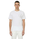 White Logo Crew Neck T-Shirt 1