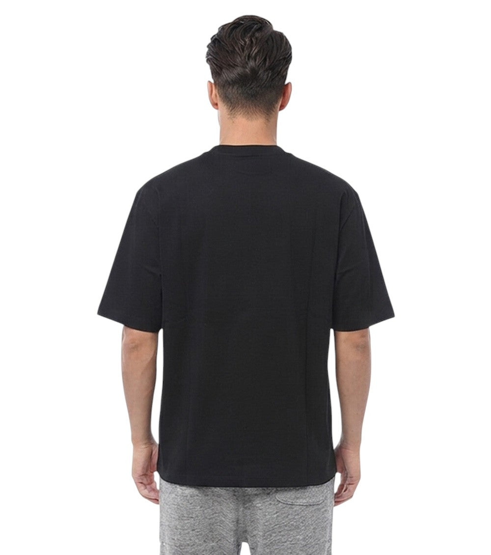 Black Regular Graphic T-Shirt 2