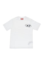 Boys White Logo T-Shirt 1