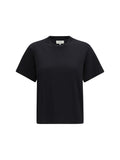 Black Solid Crew Neck T-Shirt 1