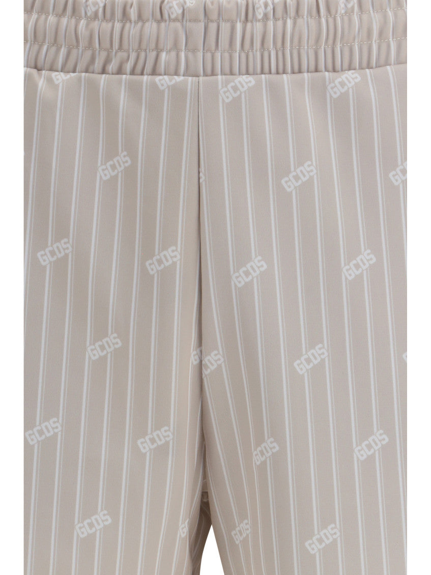 Light Beige Logo Shorts 3