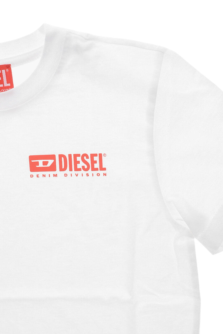 Boys White Logo T-Shirt 3