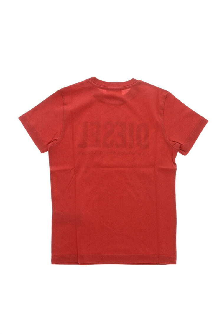 Boys Red Logo T-Shirt 2