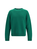 Green Crew Neck Sweater 1