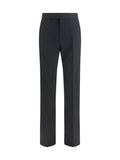 Black Flat Front Pants 1