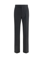 Black Flat Front Pants 1
