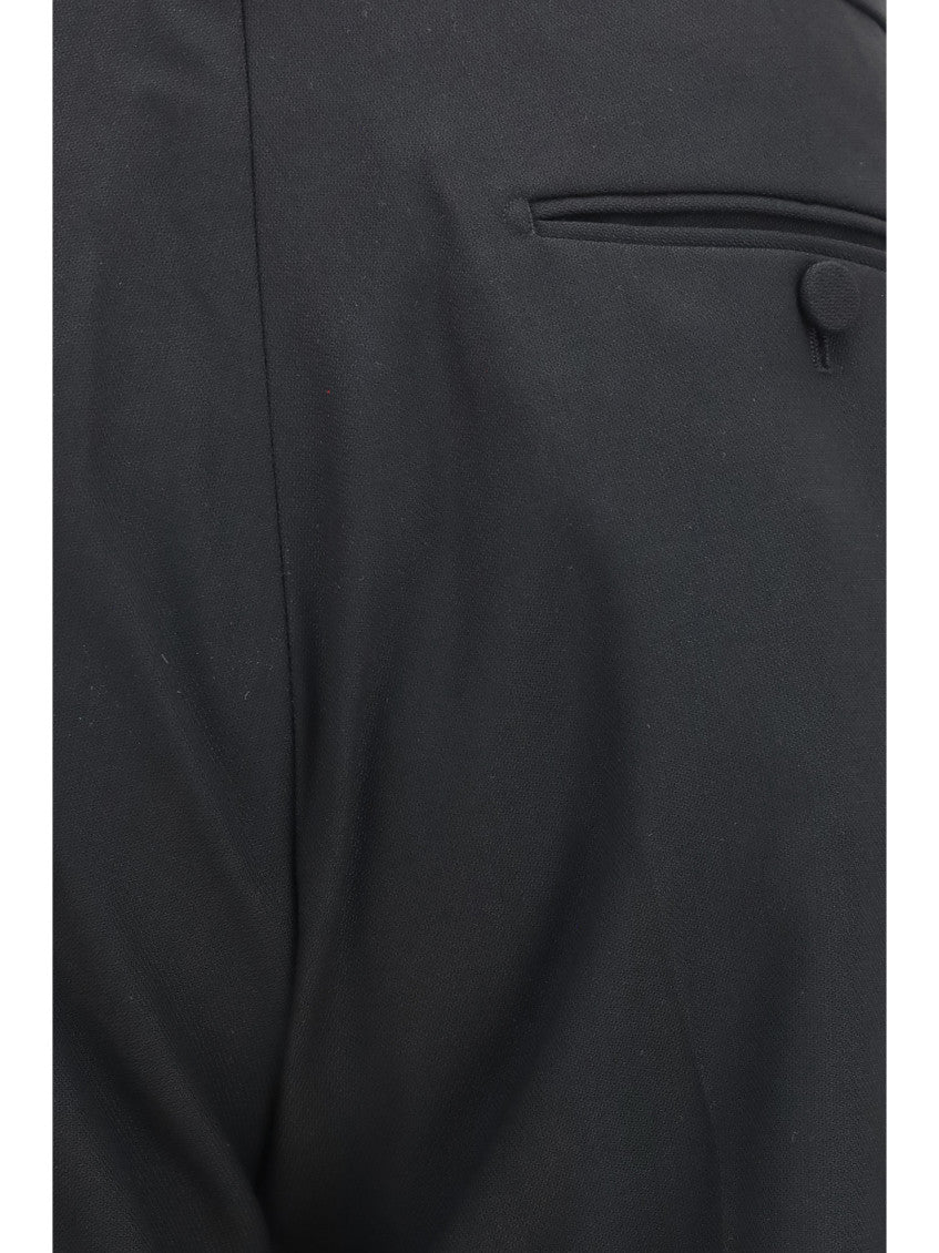 Black Flat Front Pants 3