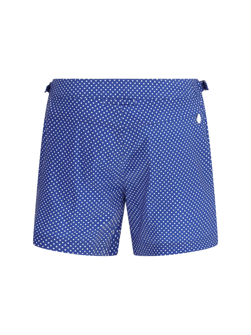 Blue Polka Dot Swim Shorts 2