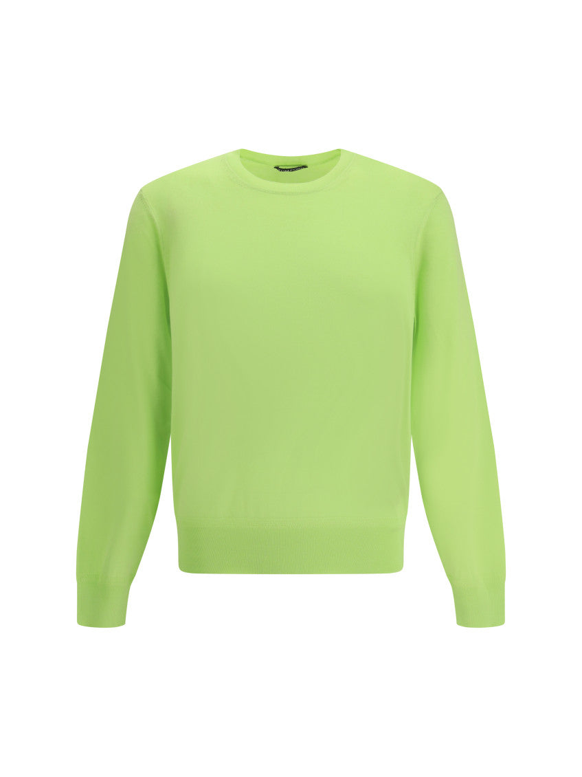 Light Green Crew Neck Sweater 1