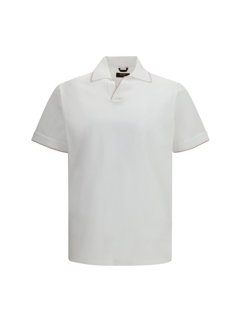 White Shirt Collar Polo 1
