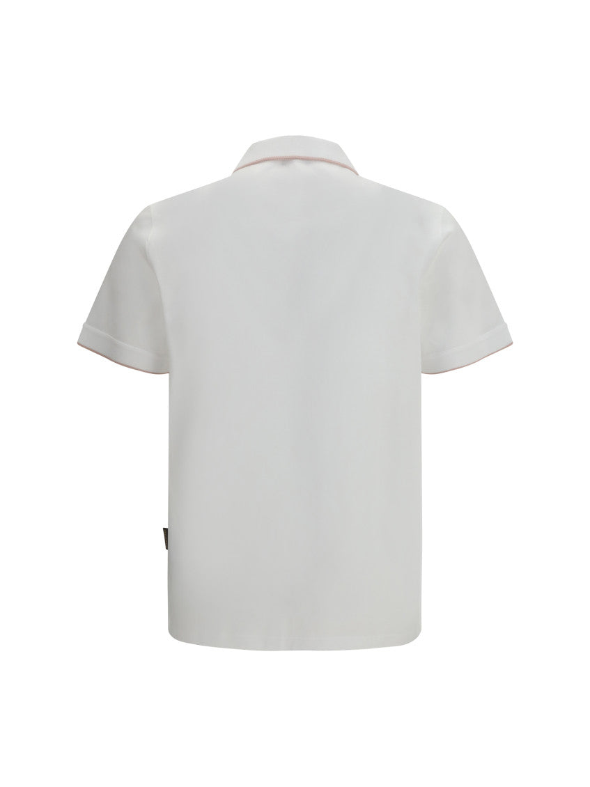 White Shirt Collar Polo 2