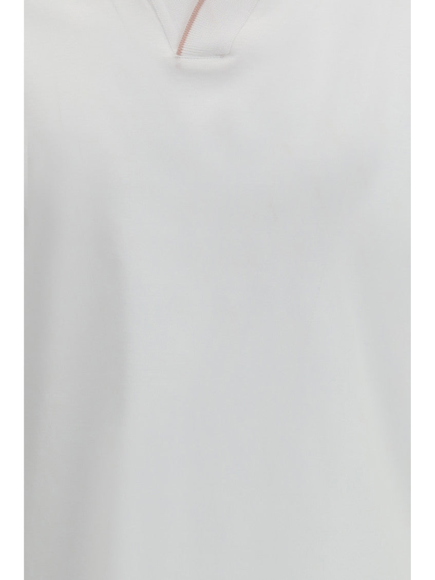 White Shirt Collar Polo 3