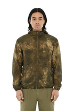 Green Tie-Dye Hooded Jacket 1