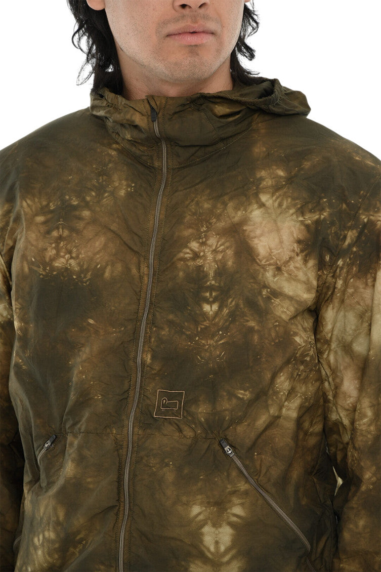 Green Tie-Dye Hooded Jacket 3