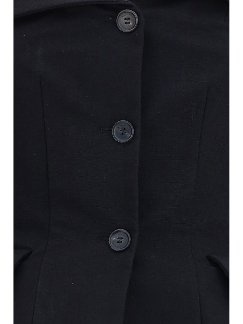 Black Solid Strapless Top 3