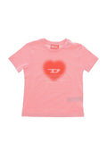Girls Pink Graphic T-Shirt 1