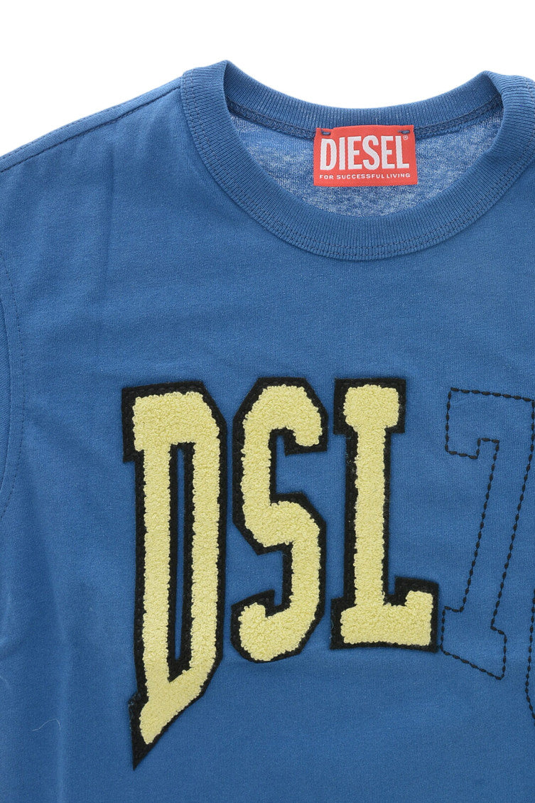 Boys Blue Logo T-Shirt 3
