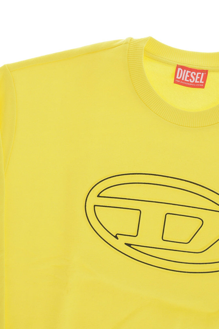 Boys Yellow Logo Sweatshirt 3