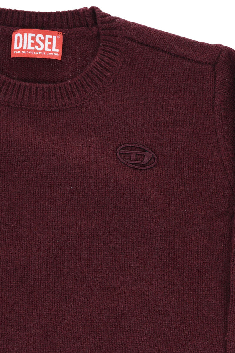 Boys Maroon Logo Sweater 3
