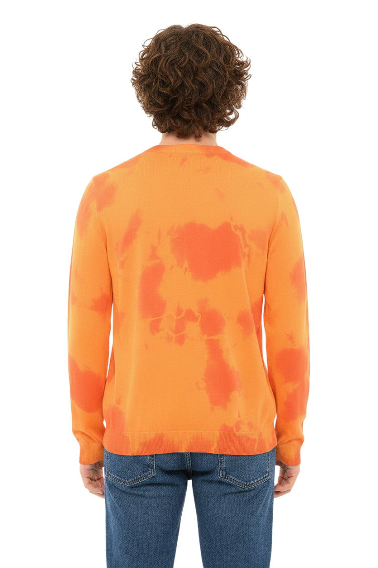Orange Tie-Dye Sweater 2