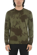 Green Tie-Dye Sweater 1