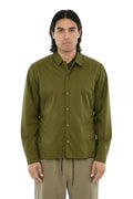 Green Regular Solid Overshirt 1