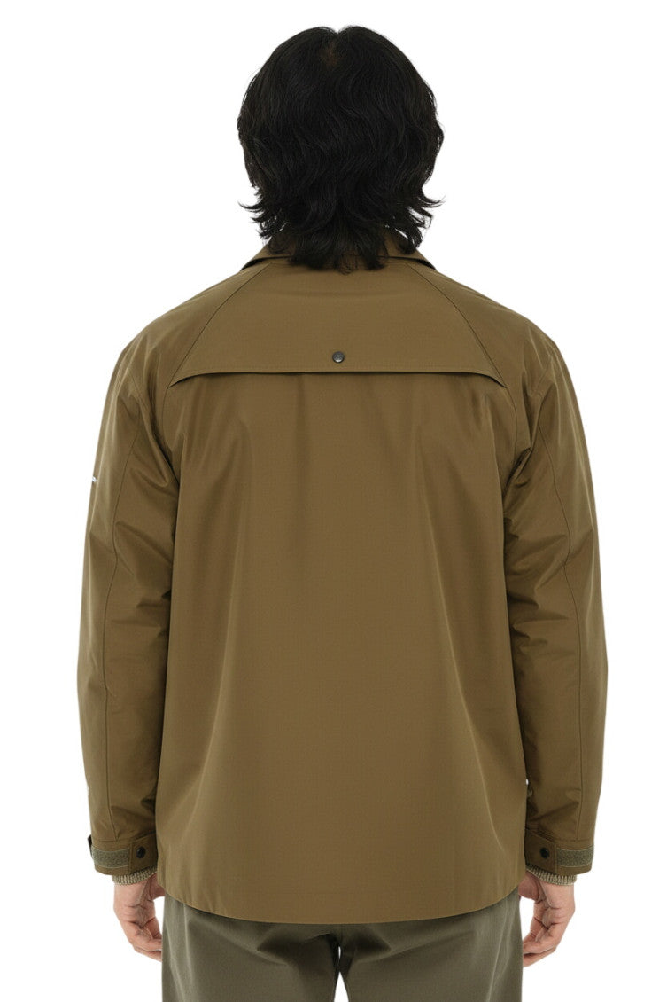 Green Shirt Collar Jacket 2