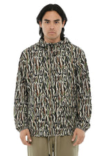 Multicolor Camo Hood Jacket 1
