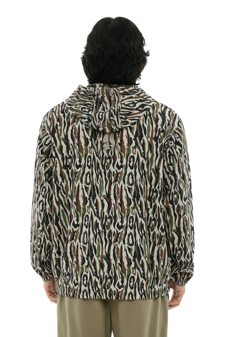 Multicolor Camo Hood Jacket 2