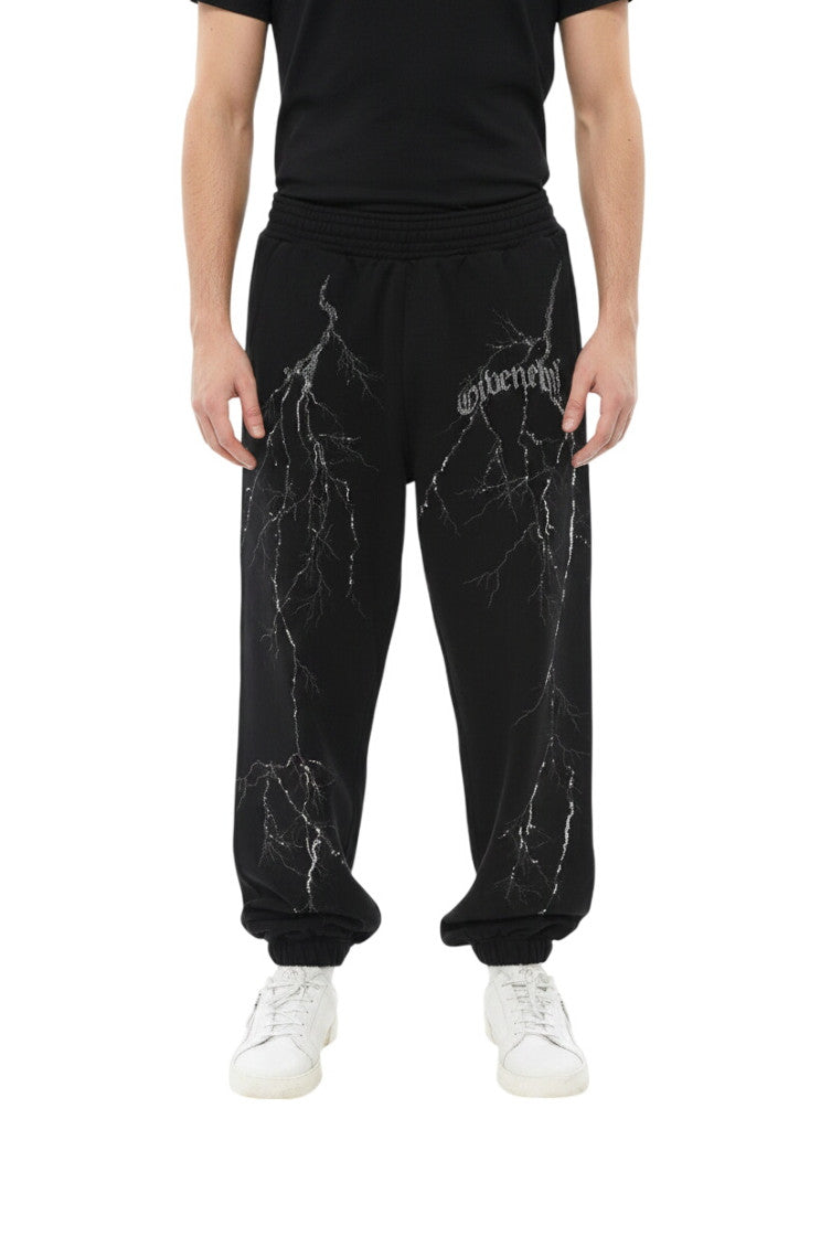 Black Relaxed Track Pants 1