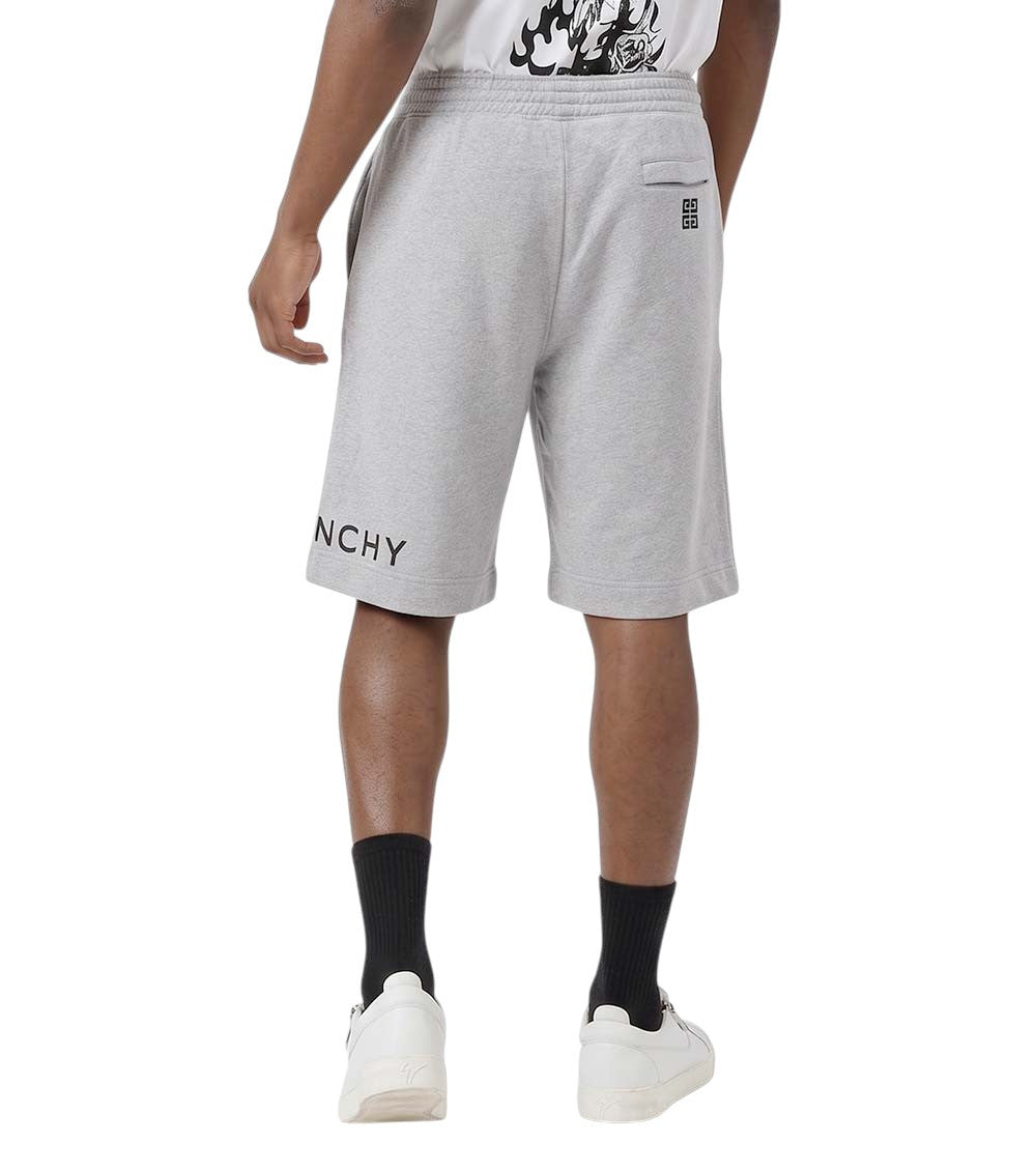 Grey Logo Relaxed Shorts 2