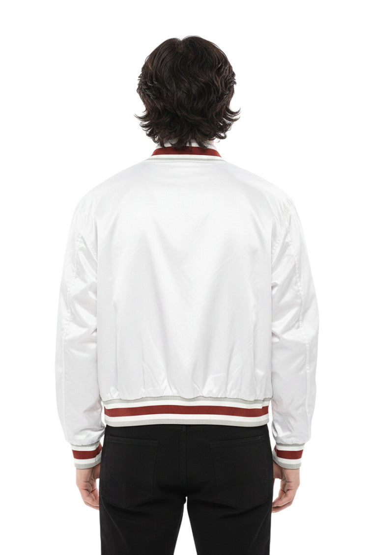 White Band Collar Jacket 2